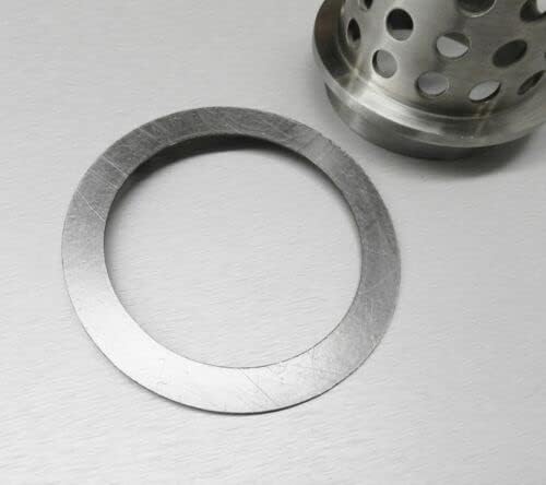 Graphite Gasket 3-1/2" Flask Perforated Flasks Vacuum Casting Gaskets for 3.5" D by JTS