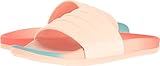 adidas Womens' Shoes | Adilette CF+ Fade Athletic Slide Sandals, Easy Coral Haze Coral Easy Mint S, (9 M US)