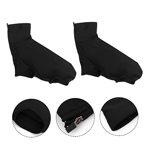 Cubiertas para calzado de ciclismo POPETPOP para hombre y mujer, fundas con cremallera para exteriores, antideslizantes miniatura 6