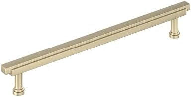 Signature Hardware 954049-12 Gilderoy 12 Inch Center to Center Appliance Pull - Golden Champagne
