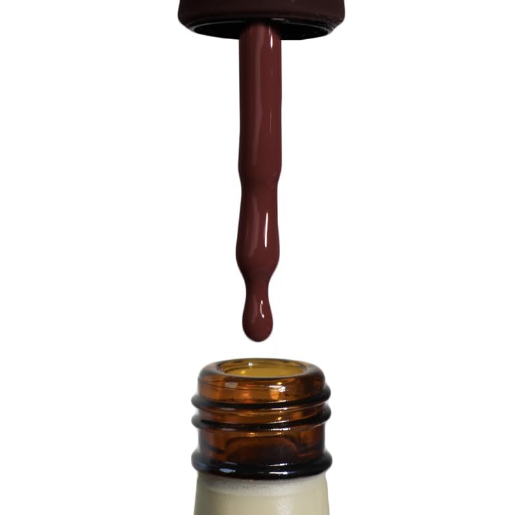 Miniatura 2 de LECHAT Esmalte de gel  Rich Love, color y parte superior en una capa, brillante de larga duración, esmalte de gel rojo oscuro