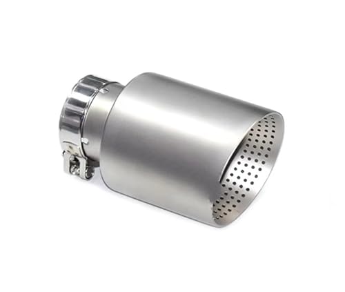 Tuyau échappement inox universel haute résistance avec embout 89mm pour système GTI MK7