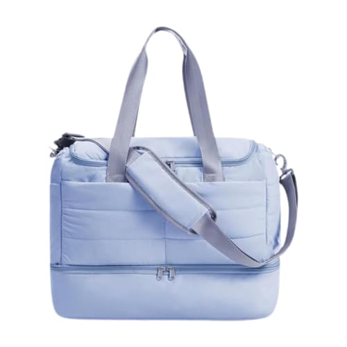 Bolso fitness multifuncional de poliéster con asa ajustable para viaje