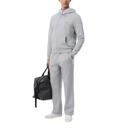 Image of Lacoste Men's Classic Fit Zipped Fleece Sweatshirt