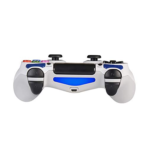 PS4 Controller Wireless Bluetooth Gamepad for Playstation 4 Clickable Touch Panel Joypad – Joystick with Sixaxis,Compatible with All PS4 Models & PC (Blue) - Thumbnail 3