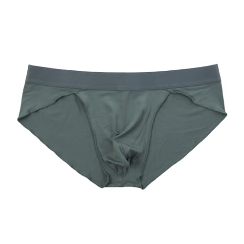 Mens Comfort Leak Proof Briefs Stretch Breathable Athletic Underwear Washable Moisture Wicking Underpant with Pouches
