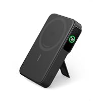Anker MagGo Power Bank Magsafe 10000mAh, Certificato Qi2 da 15W