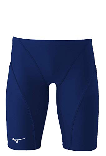 Mizuno EXER Men's Jammer Swimsuit, Navy, Size 34