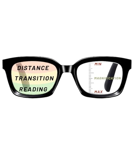 Hubeye Großem Lesebrille für Damen Herren Modisch Quadratische...