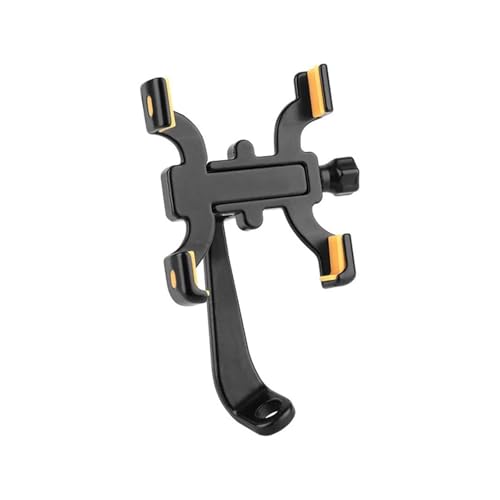 Support téléphone vélo aluminium anti vibration rotatif à 4 griffes pour guidon instable
