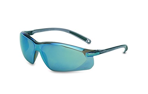 Honeywell Uvex by A703 Series Safety Eyewear Blue Mirror Lens with Anti-Scratch Hardcoat