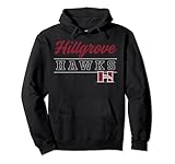 Hillgrove High School Hawks Pullover Hoodie C4
