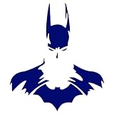 Generic DC Dark Knight Nice Vinyl Good and Evil Die Cut Vinyl Decal for Windows Cars Trucks Bumper Laptops MacBook Size