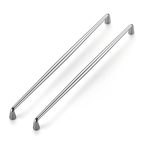 Image of Ravinte Polished Chrome Cabinet Handles Solid Handles,12-3 /5 Inch,20 Pack