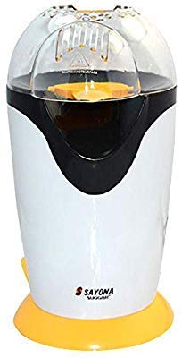 M-K ENTERPRISE Electric Popcorn Machine Hot Air Kitchen Desktop Mini Household Automatic Instant 1200-Watt (Multicolour)
