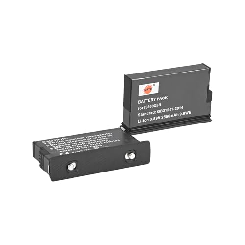 Accesorios Is360x5 kit de baterías recargables y cargador tipo C 2