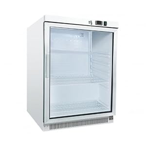 Iceshop GEKOELDE VERTICALE KOELKAST MET BEZICHTE DEUR