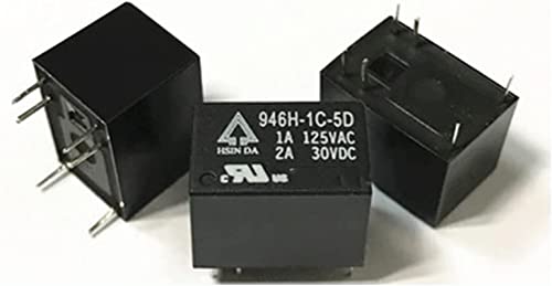 Relé original 946H-1C-5D 5VDC AMUCK con tolerancia de 2A para placas de circuito impreso de alta fidelidad