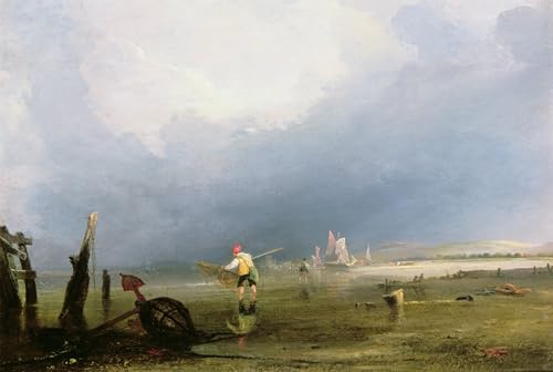 Tableau Plage à Shoreham Impression d'art Apaisante pour Maison