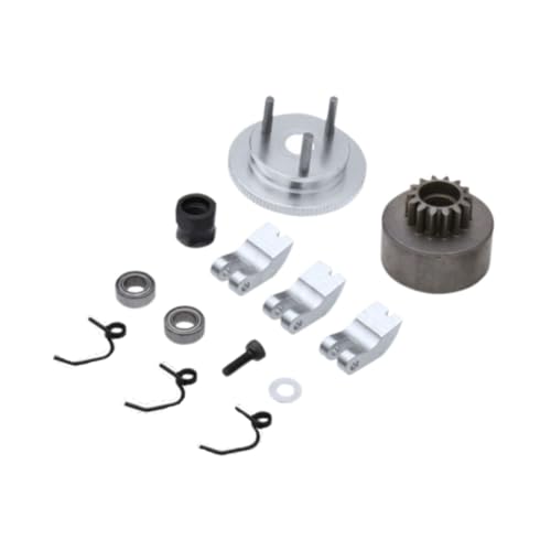 DYNWAVE RC Clutch Bell Shoes Bearings Gear, Silver