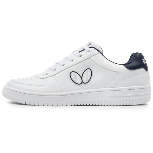 Butterfly Damen Lezoline Sneaker Tischtennisschuhe, Weiss/opulenter Garten