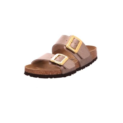 BIRKENSTOCK Sydney Cushion Buckle Birkoflo, gold, Gr. 35