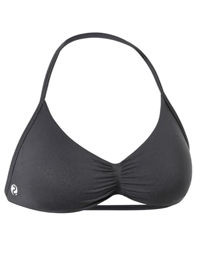 Image of AUROLA Influence Strappy Bra Sports Bras for Women, Backless Padded Impact Strappy Bra Workout Gym Yoga with Removable Cups