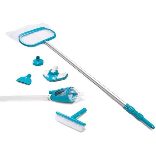 INTEX Deluxe Above Ground Pool Maintenance Kit with Vacuum