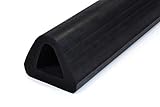 epdm 75ShA Negro Defensa de muelle, 1 m