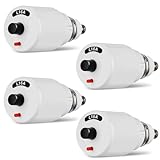 4 Stück Schraubautomat (Sicherung für alte Elektroverteilung), Kontakt Sicherungs Schraubautomat 16A, Inneres Material ist aus reinem Kupfer, die Übertragungswirkung ist ausgezeichnet (16A)