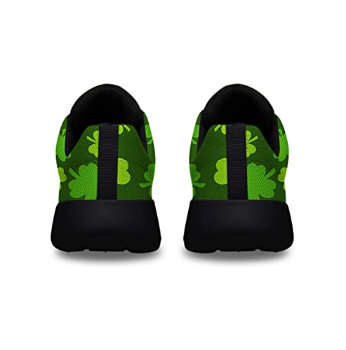 Sonzj-II St Patricks Day Shoes for Womens Mens Walking Tennis Running Sneakers Gifts for Her,Him4