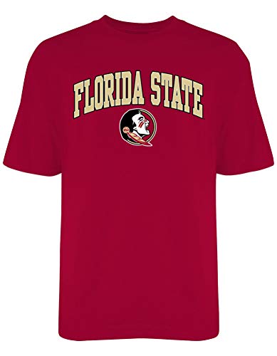 Elite Fan Shop Florida State Seminoles Tshirt Plus Size 2X 3X 4X 5X Garnet - 5X-Large