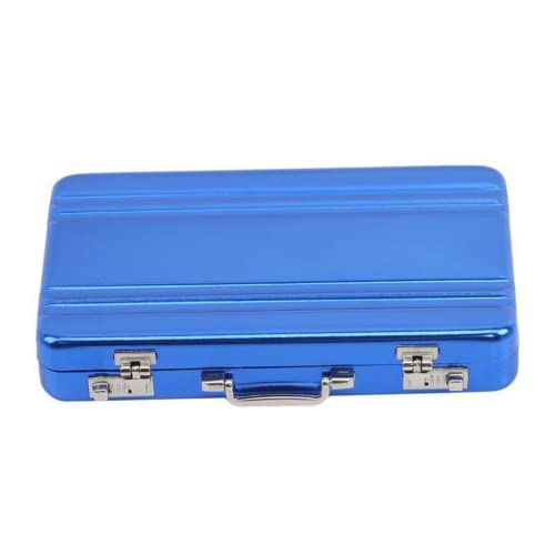 Mini Briefcase Name Card Holder Case Suitcase Shape Business Card Box Luggage