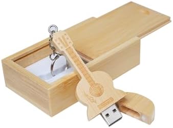 10-Pack Maple Wood USB Flash Drives 2GB With Wooden Box - USB 2.0/3.0 Compatible