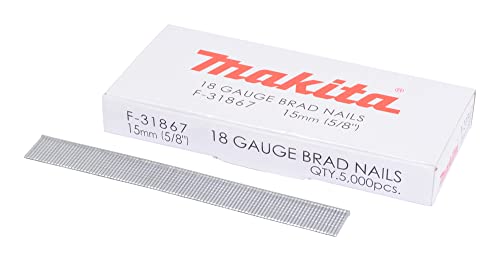 Makita Clous Pour Ongles 15 mm pour cloueuse de batterie dbn500, 1 pièce, F de 31867