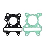 オートバイエンジンパーツヘッドガスケットYMH XF50 XF50X XF50W VOX XF50Y C3 XF50D Deluxe XF50L LIMITED YN50F NEO'S 4ST BW'Sに適合