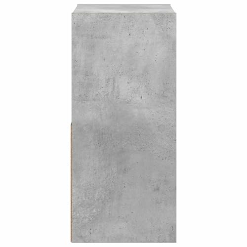Table d'appoint de chambre étroite gris béton pour salon moderne Lot de 2 - 8