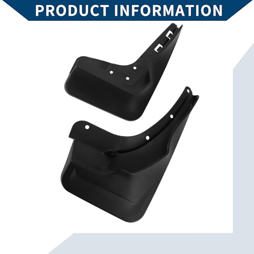 Image of Mud Flaps Splash Guards W /Mount Accessories for Mercedes-Benz ML350 without Pedal 2012-2015 Front and Rear Mud Guards 1 Set