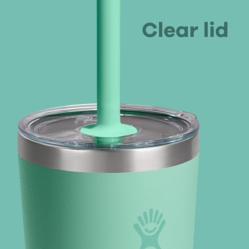 Hydro Flask All Around 20oz Tumbler with Straw Lid, Black — view 5