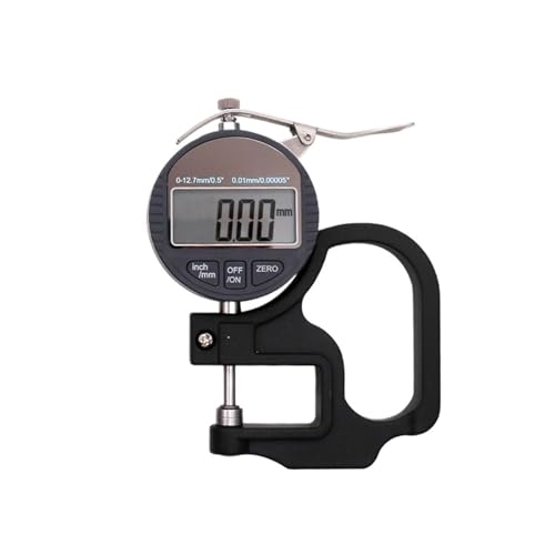 Calibrador digital de espesor 0-12.7mm 0.01mm miniatura 1