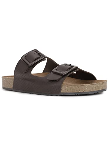 Image of Bata LUCIUS MULE Brown Casual Slipon Open Toe Mule Thong Slipper For Men