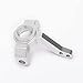 2 Sets Silver Aluminum Alloy Front Knuckle Arm for GPM AXIAL RC Car SCX10 Upgrade Parts