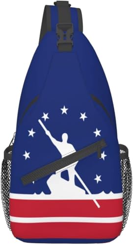 Mochila tipo bandolera unisex color negro
