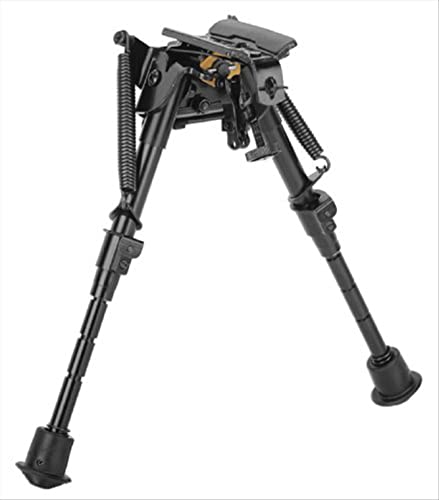 Caldwell XLA Pivot Bipod 13" - 23" with Adjustable Notched Legs and Slim Folding Design for Easy Transport, Rifle Stability, and Target Shooting -  701417