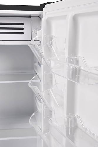 Image of Frigidaire Refrigerator-Retro Mini Fridge Energy Saving-Adjustable Thermostat Control- Ideal for Dorm, Office, RV, Garage, Apartment 3.1 Cu Ft, ONYX