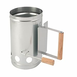 Modern Leisure® Basics Easy-Release Charcoal Starter, Steel, 2 Pack