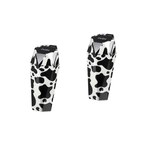 Petite poubelle avec couvercle amovible en plastique léger | Ciieeo 2 Pcs