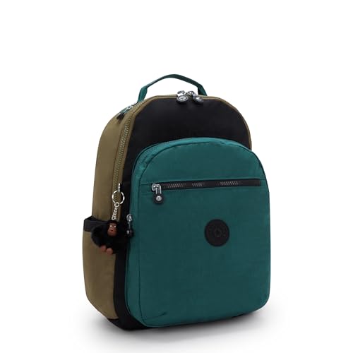 Image of Kipling Women's Seoul Bts 15 inch Laptop Backpack, Durable, Roomy with Padded Shoulder Straps, Built-In Protective Sleeve