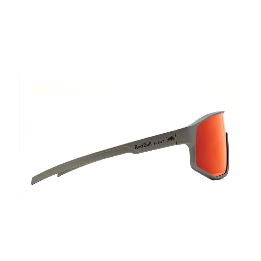 Red Bull Dash gafas de sol Bronce | Para caras estrechas con lente panorámica, protección UV y marco antideslizante de G850.