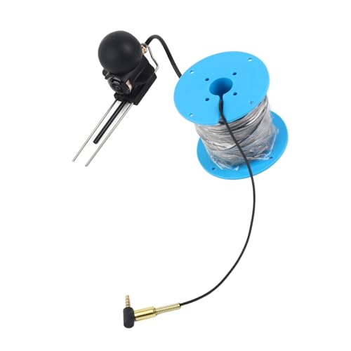 [Compatibilità universale 3,5 mm] Progettata connettività senza interruzioni, questa fotocamera pesca è dotata di spinotto per cuffie standard 3,5 mm che funziona con la maggior parte dei dispositivi di visualizzazione.il cavo pesca di alta qualità incluso garantisce una trasmissione affidabile delle riprese subacquee al monitor senza alcuna perdita di segnale o interferenze.non è richiesta alcuna configurazione complicata, basta collegarlo e iniziare a esplorare sotto la superficie